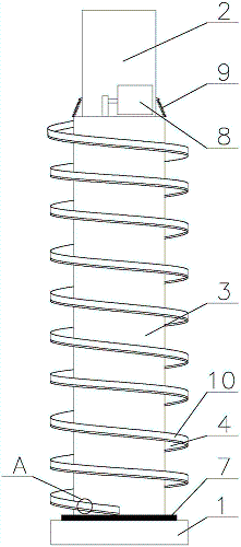 振動(dòng)垂直提升機(jī)設(shè)計(jì)原理圖 振動(dòng)垂直提升機(jī)設(shè)計(jì)原理圖